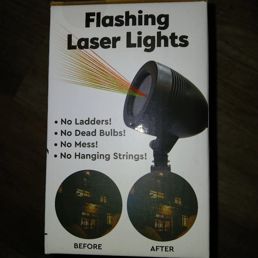 Flashing Laser Lights